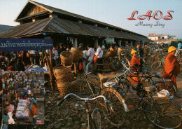 CPM - LAOS - MUANG SING Market (VÉLOS)... Edition TDN - Laos