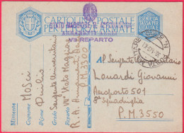 1943-CF P.M. N.3300 Del 30.1 - Marcophilie