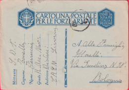 1943-CF Distaccamento CREM Livorno Del 22.4 - Poststempel