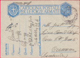 1941-CF Ufficio Postale Militare 22 Del 21.11 - Poststempel