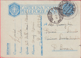 1941-CF Ufficio Postale Militare 22 - Marcofilie