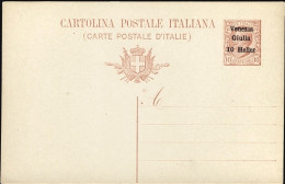 1919-Venezia Giulia Cartolina Postale Da 10 Heller Nuova - Vénétie Julienne