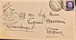 1932-piego Comunale Da Bussolengo Verona - Marcofilie