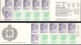 1982-Gran Bretagna Libretto Lst. 1,43 Postal History V AS + AD - Carnets