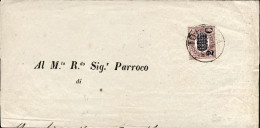 1879-piego Affrancato 2c. Su 0.05 Lacca - Poststempel