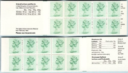 1982-Gran Bretagna Libretto Lst. 1,25 Ulster Museum, Belfast AS + AD - Postzegelboekjes