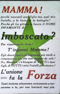 1918-Franchigia WW1 Proclami Ai Soldati Della 5a Armata, Mamma! Perchè Nascondi  - Storia Postale