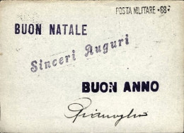 1940-Franchigia Posta Militare 68 Del 22.12. + Lineare E Titolare, Timbri Di Buo - War 1939-45