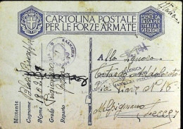 1941-Franchigia Posta Militare Da Prigioniero In Grecia Del 18.3 Con Censura E L - Weltkrieg 1939-45