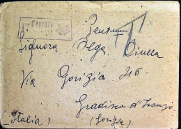 1944-Busta Da Lavoratore Italiano In Germania Ex Prigioniero Essen Ruhr - Storia Postale