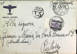 1941-Franchigia Ufficio Posta Militare 99 Del 24.1. Albania Tassato Lettera Con  - War 1939-45