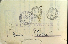 1944-Franchigia Posta Militare Posta Da Campo RSI 795 Aeronautica - Guerre 1939-45