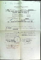 1944-Documento RSI Posta Da Campo 795 Dal Comando Sanita' 205^ Battaglione - Marcophilie