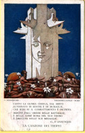 1916-La Canzone Dei Trofei Con Erinnofilo Le Grandi Citta' D'Italia-Genova, Viag - Erinnofilia