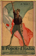 A Noi! Il Popolo D'Italia Fondatore Benito Mussolini - Werbepostkarten