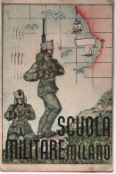 1940-Scuola Militare Milano, Viaggiata - Patriottiche