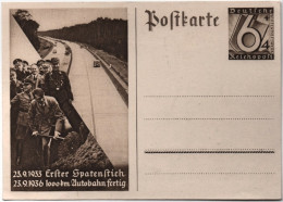 1936-Germania Erster Spatenstich 1000km Autobahn Fertig - Sonstige & Ohne Zuordnung