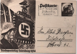 Reichsparteitag Nurnberg1934, Viaggiata - Patriotic