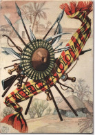 XII^ Brigata Coloniale, "NEC PLURIBUS IMPAR", Illustratore Paschetto - Patriotic