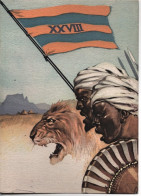 XXVIII^Battaglione Somalia Indigeni Dell'Eritrea, Illustratore Ferrari - Patriotic