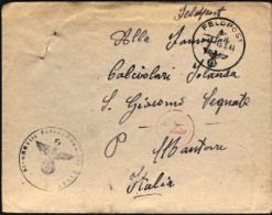 1944-FELDPOST/b (15.8) Su Busta Manoscritto Al Verso FP 29808 Da Italiano Arruol - Weltkrieg 1939-45