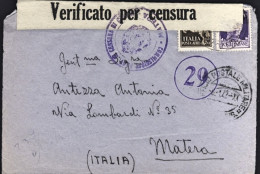 1942-Busta Posta Milutare 202 Bis 9.1.42 - Marcophilie