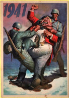 1941-John Bull Illustratore Boccasile P.N.F. Dopolavoro Forze Armate O.N.D. - Marcofilie