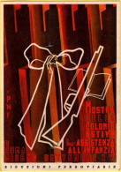 1937-Mostra Delle Colonie Estive E Dell'assistenza All'infanzia Roma - Patriotic