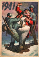 1941-John Bull Illustratore Boccasile P.N.F. Dopolavoro Forze Armate O.N.D. Viag - Marcophilie
