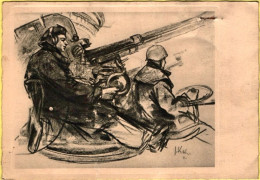 1941-Cointraerea Illustratore Vatteroni Affrancata 25c.Fratellanza D'armi Cartol - Patriottiche