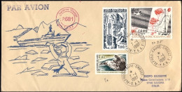 1987-Terre Australi Antartiche Francesi Lettera Diretta In Italia Con Bella Affr - Brieven En Documenten