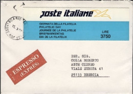 1993-frode Postale Copertina Libretto Giornata Del Francobollo Apposto Su Busta  - 1991-00: Marcofilie