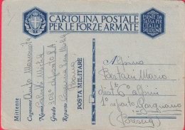 1941-Cf 303^ Deposito R.A. Caserma San Michele Roma - Marcophilia