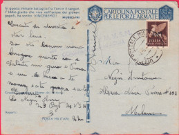 1943-CF Lineare 29^ Batt. M.V.S.N. - Poststempel