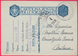 1941-CF Lineare Deposito C.R.E.M. Taranto - Poststempel