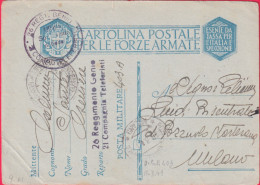 1941-CF PM 403 Manoscritto Del 11.3 - Poststempel