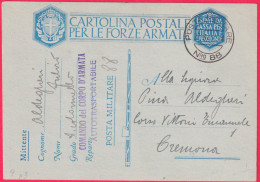 1941-CF PM 88 Del 28.3 - Marcophilia