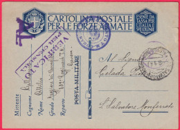 1941-CF PM 102^ Reggimento T.M. Genova - Poststempel