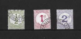 Bechuanaland 1932 Very Fine Used (VFU) Postage Dues (Ordinary Paper) D4-D6 - 1885-1964 Protectorat Du Bechuanaland