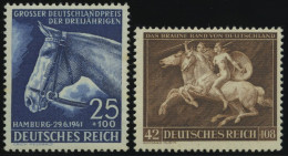 Dt. Reich 779/80 **, 1941, Blaues Band Und Braunes Band, 2 Prachtwerte, Mi. 29.- - Nuovi
