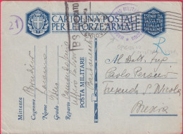 1941-CF Magazzino Genio Militare Bardonecchia - Poststempel