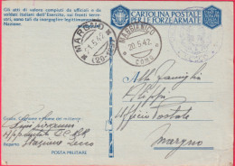 1942-CF Bollo Circolare CC.RR. Stazione Lecco Del 20.5 - Poststempel