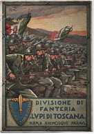 Divisione Fanteria LUPI DI TOSCANA, "Arma Animosque Paravi", Illustratore Bartol - Patriottiche