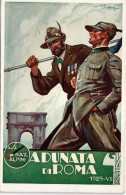 1929-Adunata Di Roma Ass. Naz. Alpini - Patriottiche