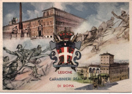 Legione Territoriale Carabinieri Reali Di Roma, Illustratore D'Ercoli - Patriotic