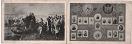 1922-Cartolina Doppia Commemorativa Del 50^ Anniversario Della Spedizione Dei Mi - Patriottiche