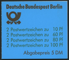 ZUSAMMENDRUCKE MH 15 **, 1989, Markenheftchen Sehenswürdigkeiten, Pracht, Mi. 60.- - Zusammendrucke