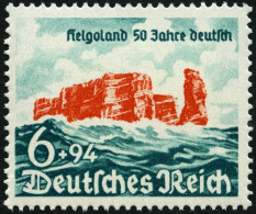 Dt. Reich 750 **, 1940, 6 Pf. Helgoland, Pracht, Mi. 30.- - Nuovi