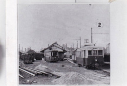 Photo - 21 - Dijon- Gevrey -chemins De Fer De La Cote D'or - Gare Dijon Canal - Motrices Et Baladeuse  - Retirage - Unclassified