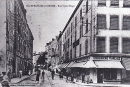 Photo - 69 - Rhone - VILLEFRANCHE Sur SAONE - Rue Victor Hugo  - Retirage - Non Classés